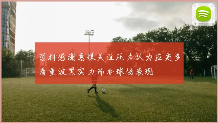 哲科感谢意媒关注压力认为应更多看重波黑实力而非球场表现