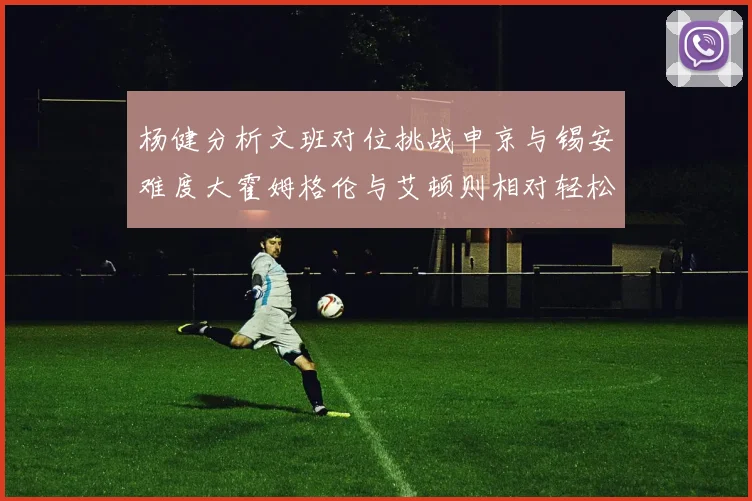杨健分析文班对位挑战申京与锡安难度大霍姆格伦与艾顿则相对轻松