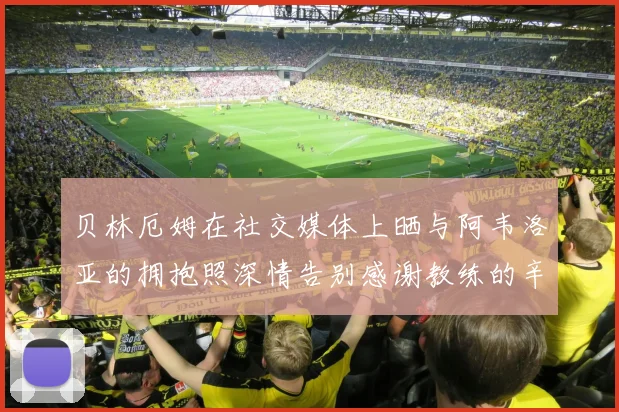 贝林厄姆在社交媒体上晒与阿韦洛亚的拥抱照深情告别感谢教练的辛勤付出